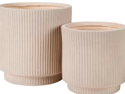 CASA Maceteros De Jardín|Roma Creme Macetero Crema