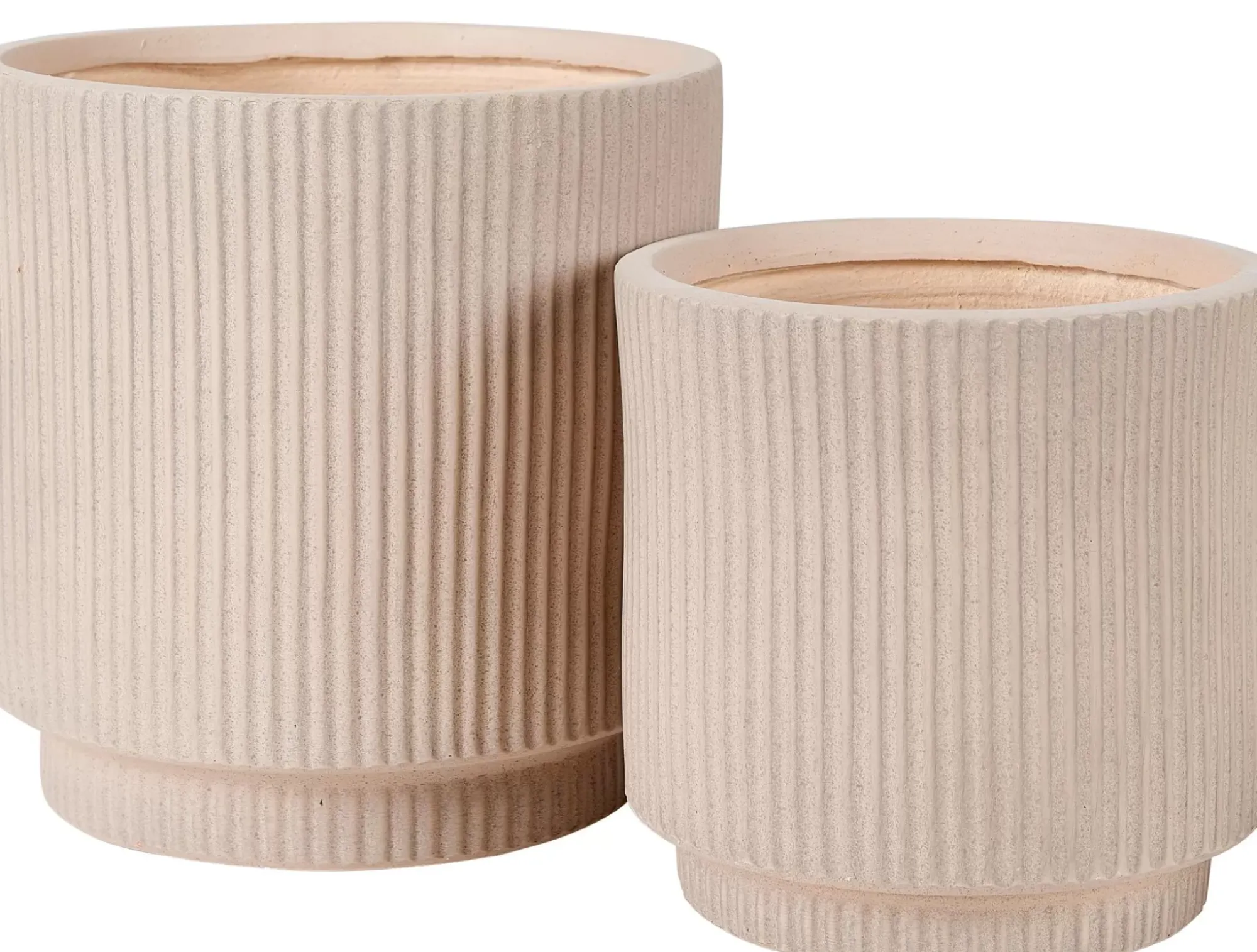 CASA Maceteros De Jardín|Roma Creme Macetero Crema