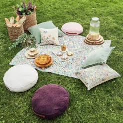 CASA Pufs|Rondi Cojin Colchon Rosa