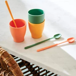 CASA Accesorios Coctéles|Samba Cucharilla Para Coctel Naranja