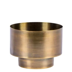 CASA Macetas|Saturn Macetero Bronceado