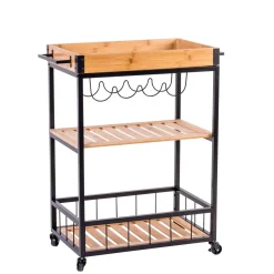 CASA Carritos|Selmo Carrito De Cocina Natural