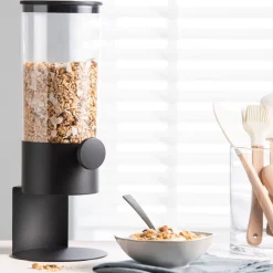 CASA Dispensadores|Sirial Dispensador De Cereales Negro