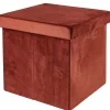 CASA Pufs De Almacenaje|Stor Puf Plegable Funcion Almac. Burdeos