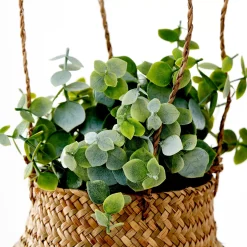 CASA Plantas Artificiales|Terra Planta En Maceta Blanco, Verde