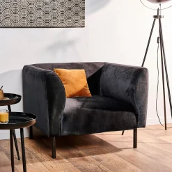 CASA Sillones|Tilly Tela: Terciopelo Neg