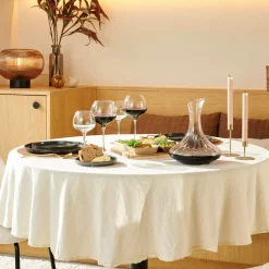 CASA Manteles|Uniline Mantel Blanco Apagado