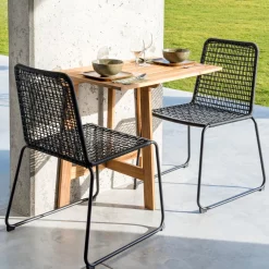 CASA Mesas De Jardín|Utah Mesa Plegable Marron