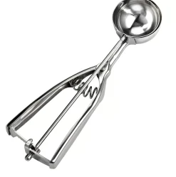 CASA Accesorios De Cocina|Vanilla Cuchara Para Helado Plateado