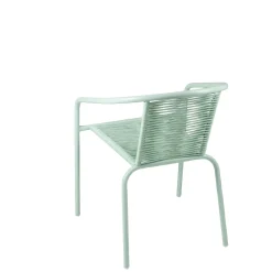 CASA Sillas De Jardín|Verona Silla Apilable Aguamarina
