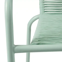 CASA Sillas De Jardín|Verona Silla Apilable Aguamarina