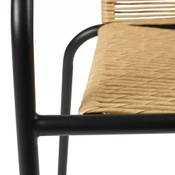 CASA Sillas De Jardín|Verona Silla Apilable Natural