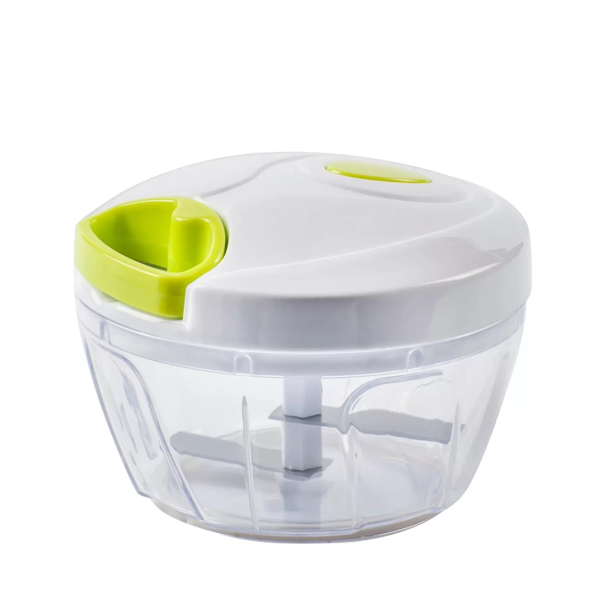 CASA Cuchillas Picadores|Vida Verde Mini Cortador Blanco, Verde, Transparente