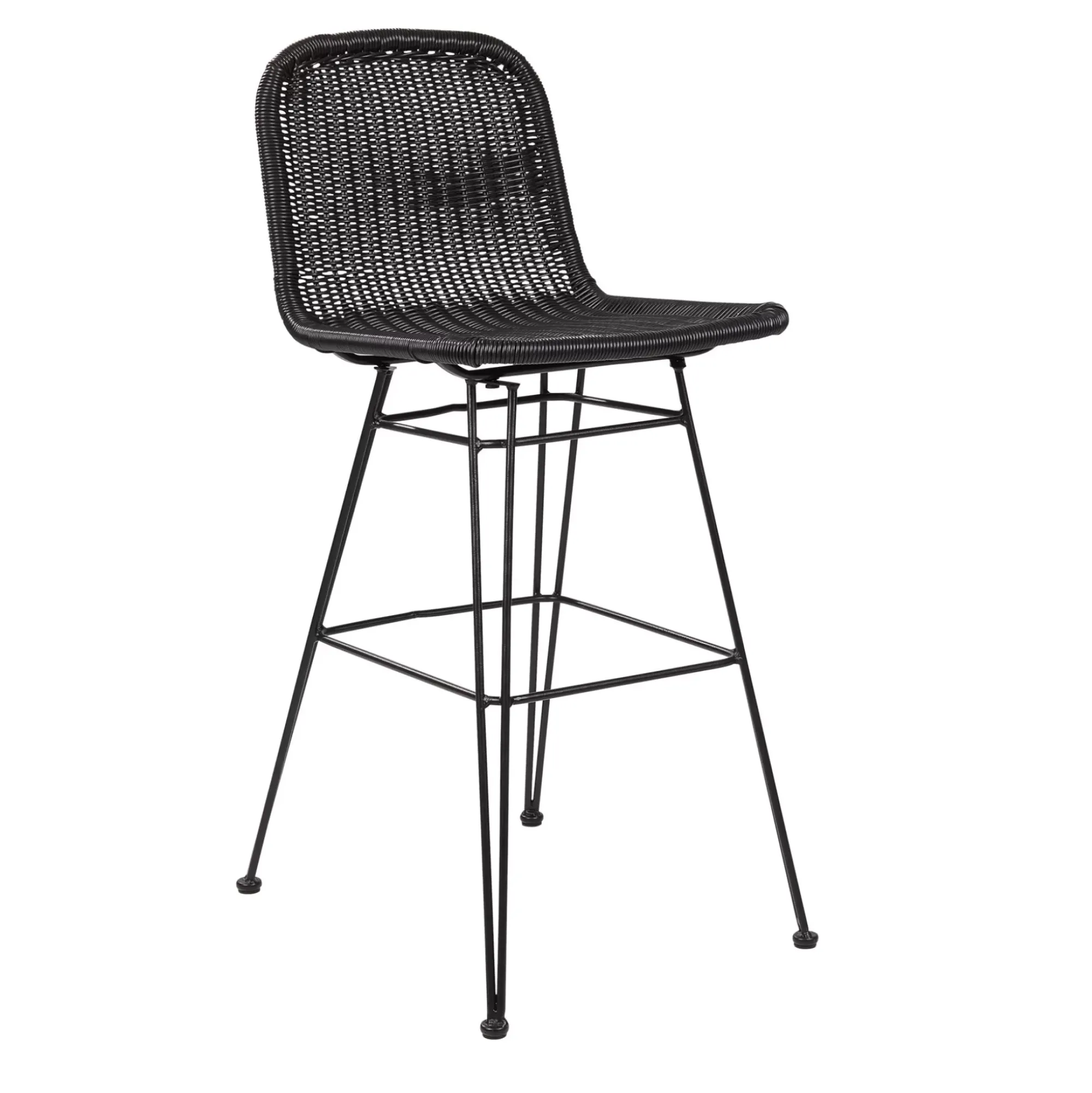 CASA Sillas De Jardín|Vienna Silla De Bar Negro