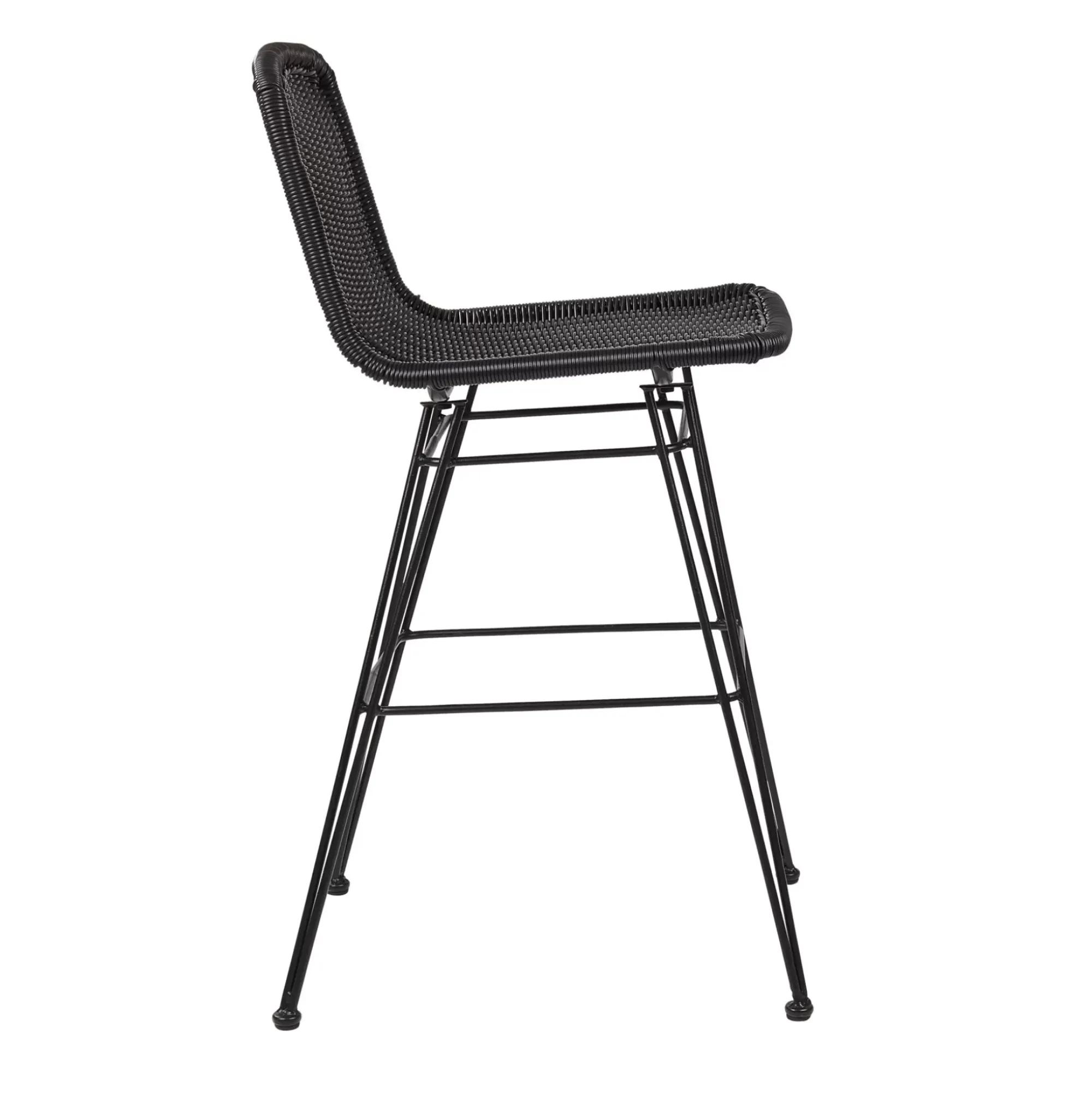 CASA Sillas De Jardín|Vienna Silla De Bar Negro