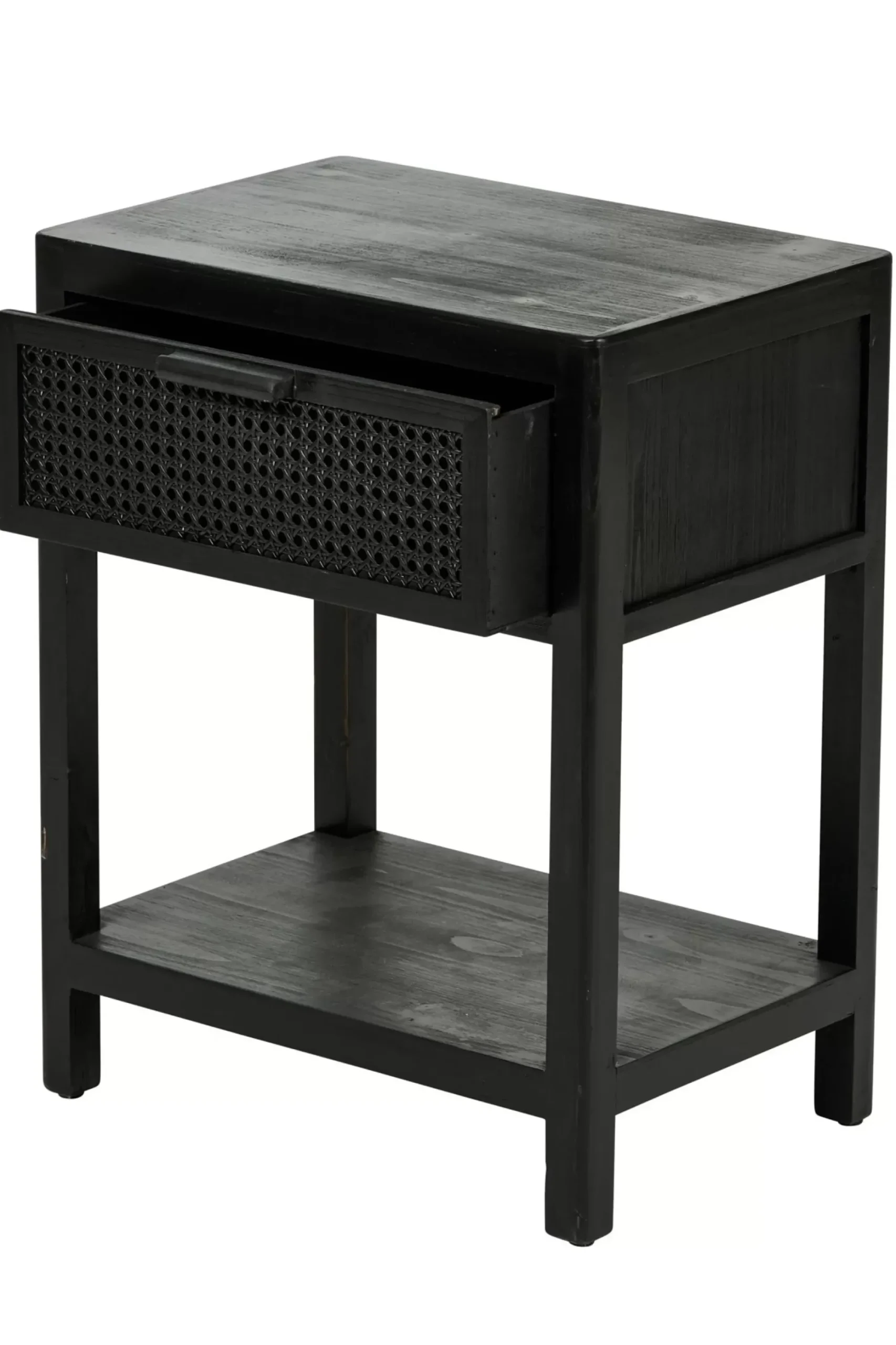 CASA Cajoneras|Webster Mesilla De Noche Negro