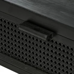 CASA Cajoneras|Webster Mesilla De Noche Negro