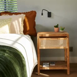 CASA Cajoneras|Webster Mesilla De Noche Natural