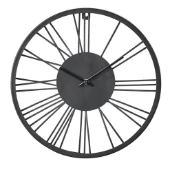 CASA Campanas|Wheel Reloj De Pared Negro